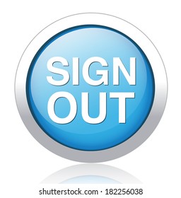 sign out button
