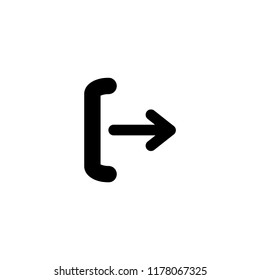 sign out icon
