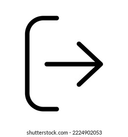 Icono de desconexión Ilustración de diseño del vector