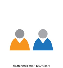 sign people connection icon vector