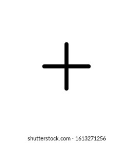 Sign Plus Icon Vector / Illustration
