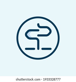 Icono de Publicación de signos aislado en el fondo blanco de viajes y colección de aventuras. Icono de la publicación de signos moderno y moderno Símbolo de la publicación de signos para logotipo, web, aplicación, 