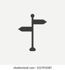 Icono de publicación de anuncios aislado en fondo blanco. Ilustración vectorial. Eps 10.