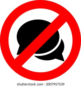 Unterschreiben untersagt sprechende Vektoreps10