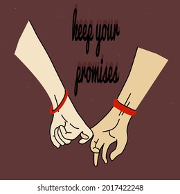 a sign of promises between lovers 