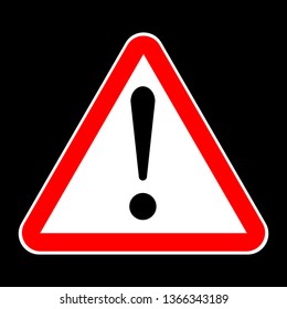Sign with question mark and black background