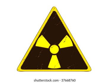 Sign of radiation