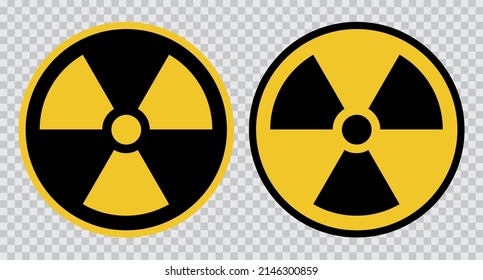 Sign Of Radiation. Chemical Weapons Symbol.