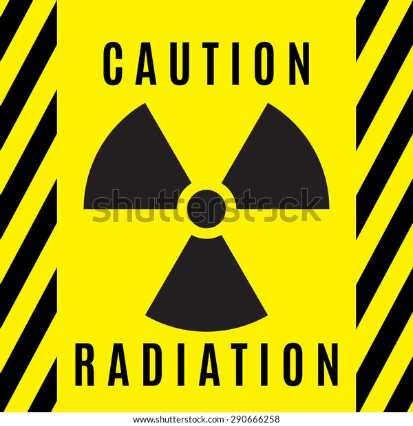 Sign Radioactive Danger Executed Black Color Stock Vector (Royalty Free ...