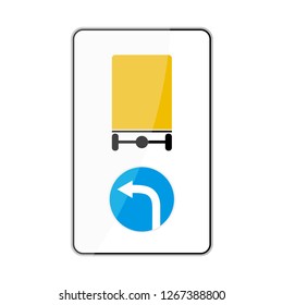Sign Road dangerous goods