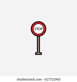 Sign Road Icon