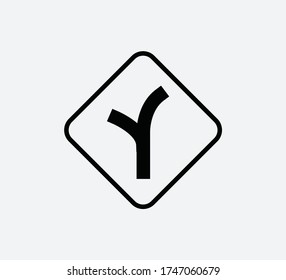 Sign road icon vector trendy illustration