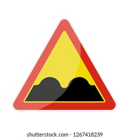 Sign Road Temporary Warning