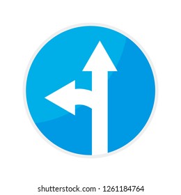Sign Road Warning