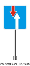 Sign Road Warning 