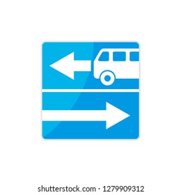 Sign Road Warning