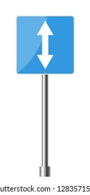 Sign Road Warning