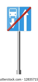 Sign Road Warning