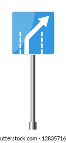 Sign Road Warning