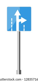 Sign Road Warning