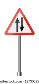 Sign Road Warning Attention