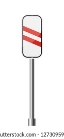 Sign Road Warning Attention