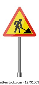 Sign Road Warning Attention