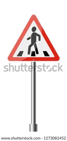 Image, Stock Photo gender Asphalt