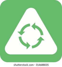 Sign, round, road icon vector image. Can also be used for traffic signs. Suitable for web apps, mobile apps and print media.