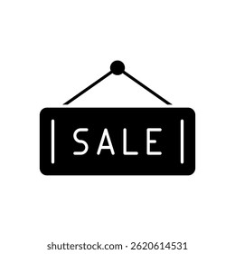 Sign Sale Icon Vector for Store Promotions and Special Offers. Discount banner design for shopping ads.