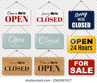 Sign Set And Isolated Transparent Background With Gradient Mesh, Vector Illustration