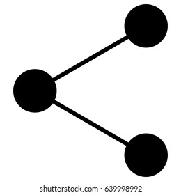 Sign share icon .