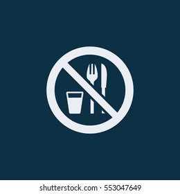 A Sign Showing No Food And Drink Allowed