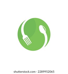 sign of simple restaurant logo vector icon illustration design 