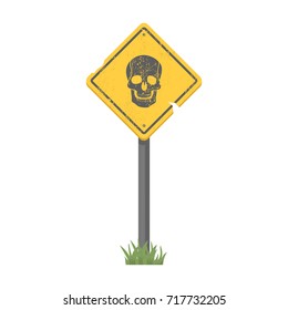 Sign, single icon in cartoon style.Sign, vector symbol stock illustration web.