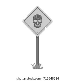Sign, single icon in monochrome style.Sign, vector symbol stock illustration web.