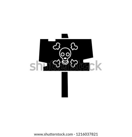 Similar – Image, Stock Photo Warning sign for life-threatening high voltage