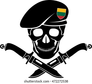 sign of special forces of Lithuania
