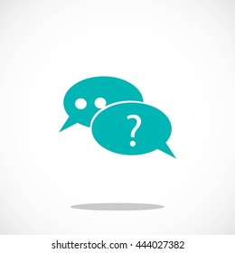 sign speech web icon