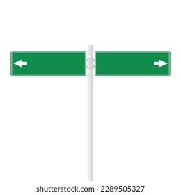 Signo Street Grande Aislado Con Malla Gradiente, Ilustración Vectorial.