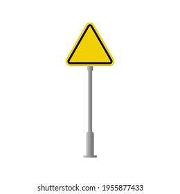 Sign Street icon. Road sign. Vector Illustration