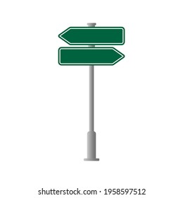 Sign Street icon. Road sign. Vector Illustration