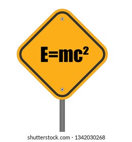 E=mc² sign - symbol