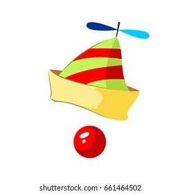 Sign symbol clown. Circus Icon