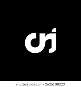 Sign and symbol of CRJ initial letter. C R J typeface logo design. Vector illustration luxury letter. Logo for finance business, branding, sport, initials. Alphabet unique combination. Sophisticated.