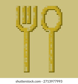 Vetor de Símbolo de Sinal com Estilo de Pixel
