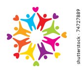 sign - symbolizes love, friendship and mutual