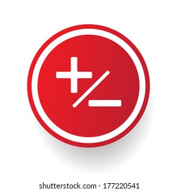 Sign symbol,vector