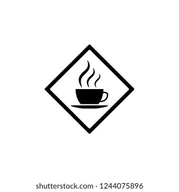 sign, tea icon. Simple glyph vector of food set for UI and UX, website or mobile application