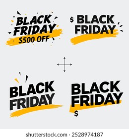 a sign that says black friday on it